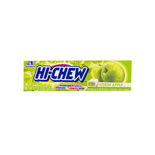 HI-CHEW Green Apple košļājamās konfektes 50g | Multum