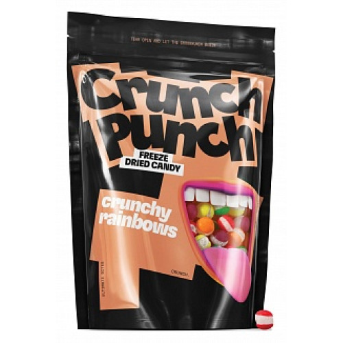 CRUNCH PUNCH Rainbows Liofilizētas konfektes 100g | Multum