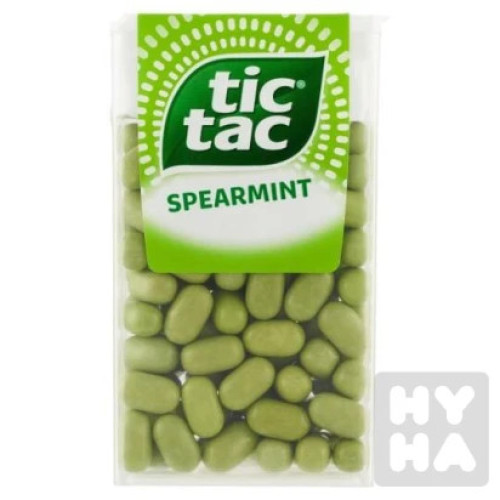 TIC TAC Spearmint, piparmētru dražejas 18g | Multum