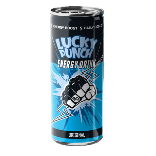 LUCKY PUNCH Enerģijas dzēriens, bundžiņā 330ml | Multum