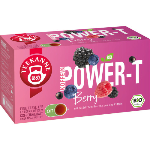 TEEKANNE Power-T-Berry augļu tēja ar kofeīnu (18) 40.5g | Multum