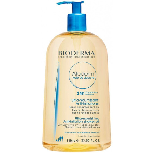 BIODERMA Atoderm dušas eļļa 1L | Multum