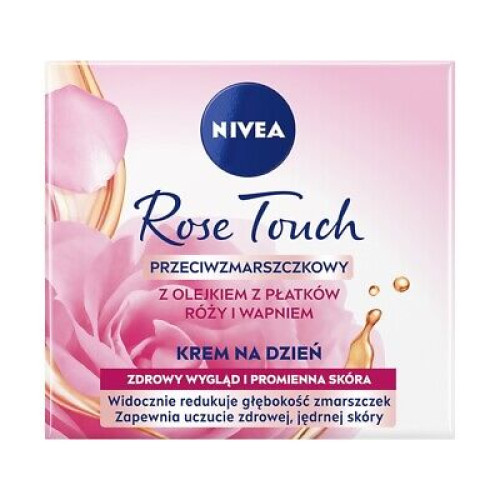 Nivea Rose Touch dienas krēms sejas ādai 50ml | Multum