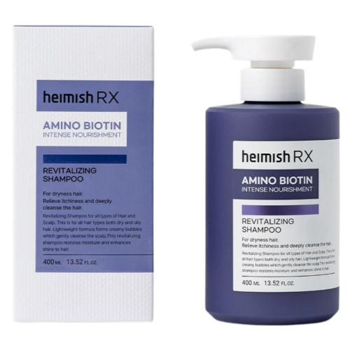 HEIMISH RX Amino atjaunojošs šampūns ar biotīnu 400ml | Multum