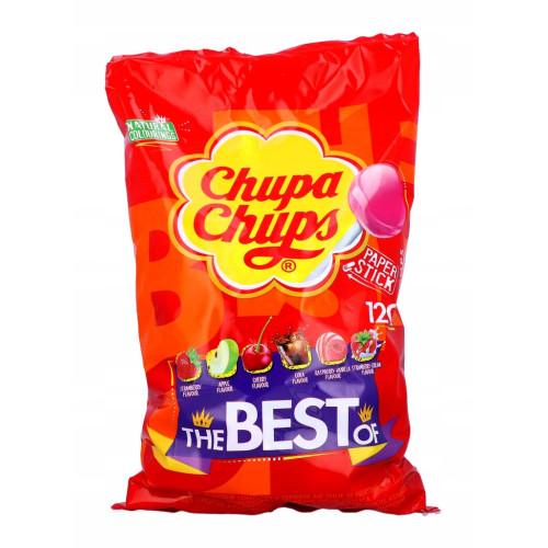 CHUPA CHUPS Best of ledeņu izlase (120x12g) 1440g | Multum