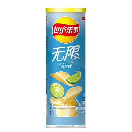 LAY'S Unlimited Can Lime čipsi 90g | Multum