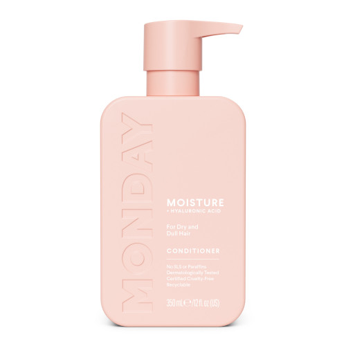 MONDAY Moisture + Hyaluronic Acid kondicionieris sausiem un blāviem matiem 350ml | Multum