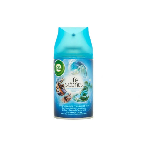 AIR WICK Freshmatic Turquoise Oase gaisa atsvaidzinātājs - rezerve 250ml | Multum