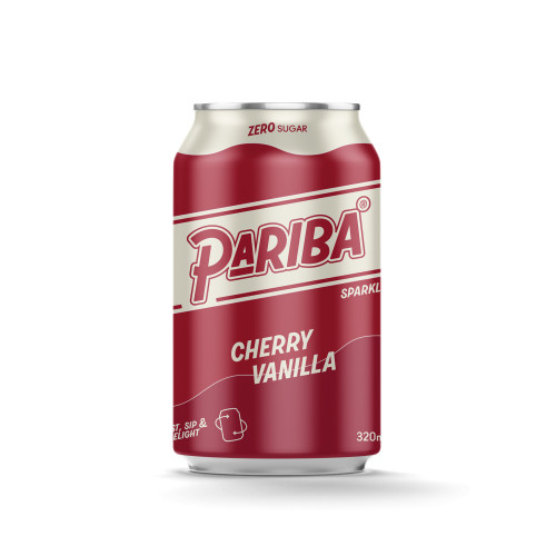 PARIBA Cherry Vanilla limonāde, bundžā 320ml | Multum