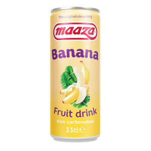 MAAZA Banana sulas dzēriens, bundžā 330ml | Multum