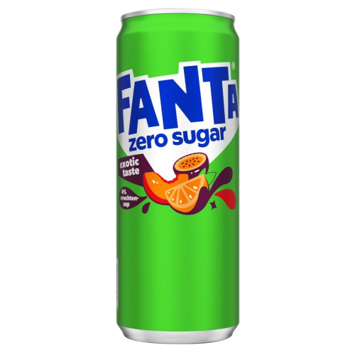 FANTA Zero Exotic, bundžā 330ml | Multum