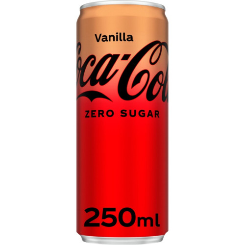 COCA-COLA Zero Vanilla, bundžā 250ml | Multum
