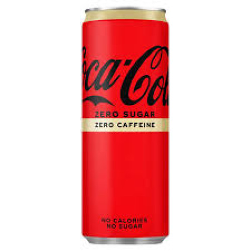 COCA-COLA Zero Caffein free, bundžā 250ml | Multum