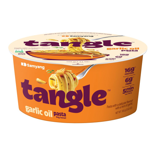 SAMYANG Tangle Garlic oil pasta nūdeles trauciņā 100g | Multum