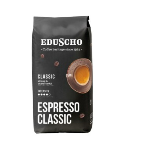 EDUSCHO Espresso Classic kafijas pupiņas 1000g | Multum