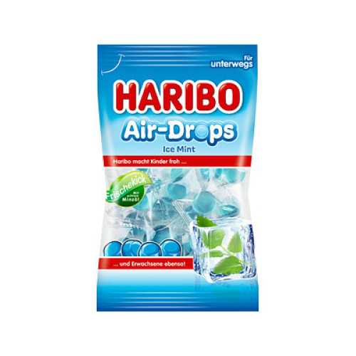 HARIBO Air-drops Ice Mint mētras ledenes 100g | Multum