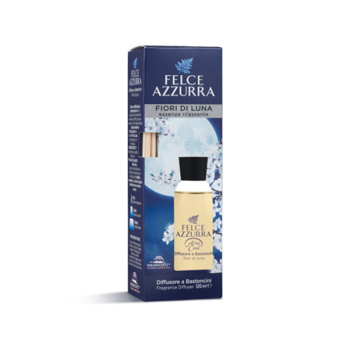 FELCE AZZURRA Moon Flower telpu aromāts ar kociņiem 120ml | Multum