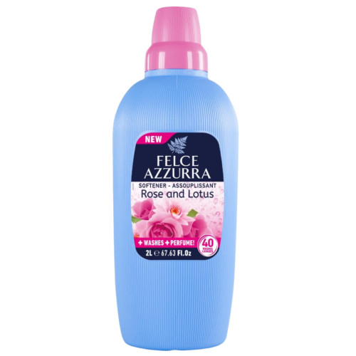 FELCE AZZURRA Rose & Lotus veļas mīkstinātājs (40x) 2L | Multum