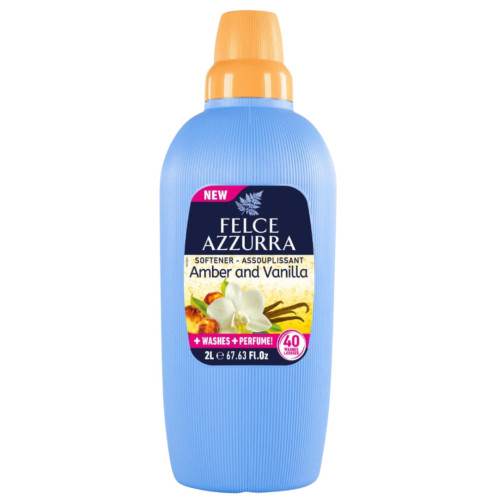 FELCE AZZURRA Amber & Vanilla veļas mīkstinātājs (40x) 2L | Multum