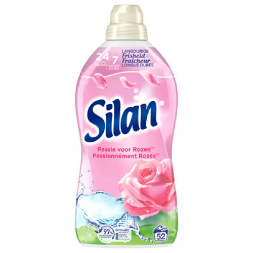 SILAN Passion For Roses veļas mīkstinātājs ar rožu aromātu (52x) 1,144L | Multum