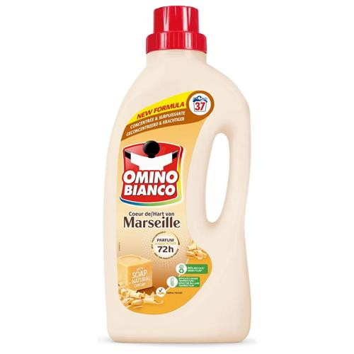 OMINO BIANCO Marseille veļas mazgāšanas želeja baltai veļai (37x) 1.48L | Multum