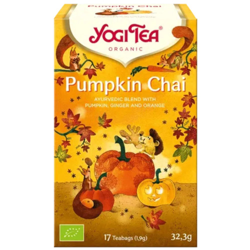 YOGI TEA Pumpkin Chai tēja 32.3g | Multum