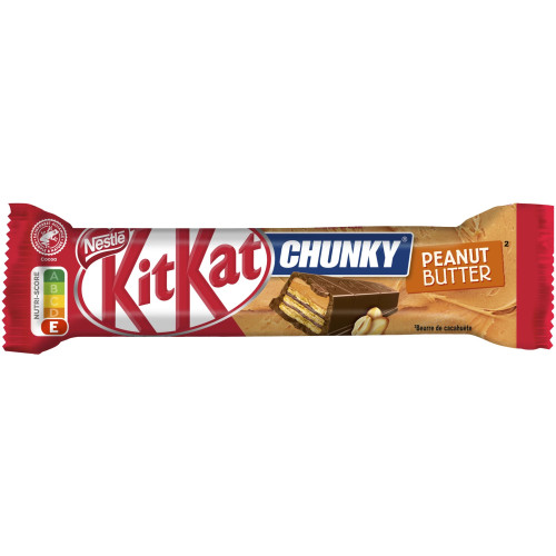 KIT KAT Chunky Peanut butter šokolādes batoniņš 42.g | Multum