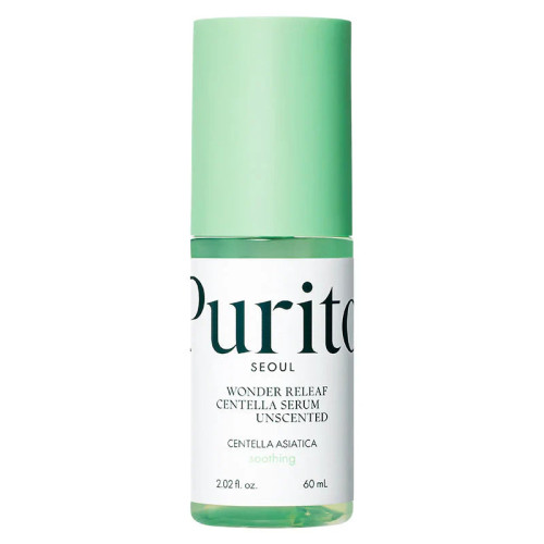 PURITO SEOUL Wonder Releaf serums sejas ādai ar Centella Asiatica ekstraktu, bez aromāta 60ml | Multum