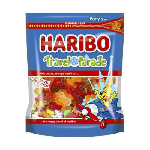 Haribo Travel Parade želejas konfektes 700 g | Multum