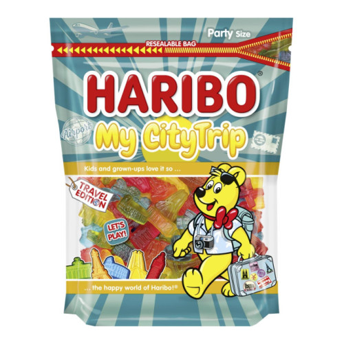 HARIBO My City Trip želejas konfektes 700g | Multum