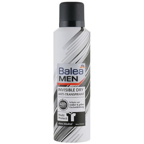 BALEA Invisible Dry dezodorants vīriešiem 200ml | Multum