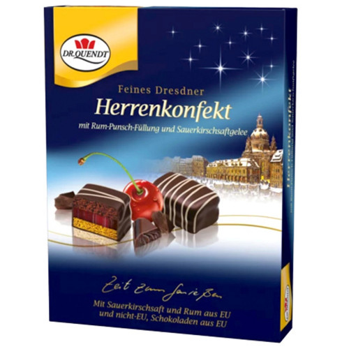 DR.QUENDT Ķiršu želejas un Marcipāna konfektes 150g | Multum