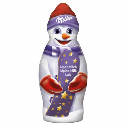 MILKA piena šokolādes sniegavīrs 50g | Multum