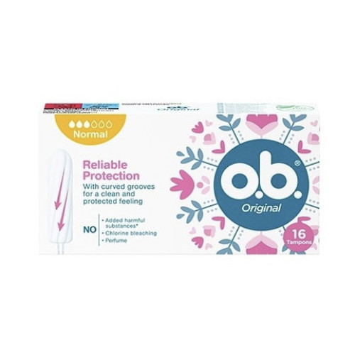 O.B. Original Normal tamponi 16gab | Multum