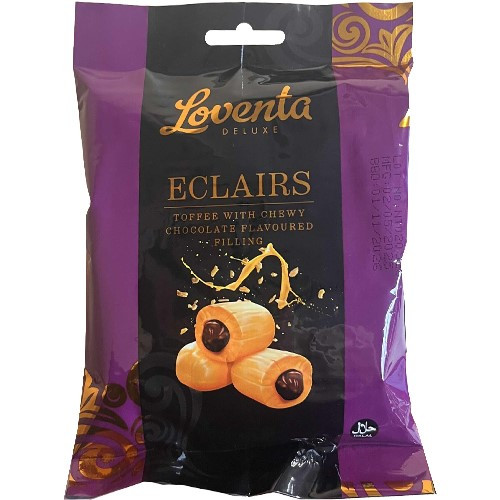 LOVENTA Eclairs šokolādes konfektes 160g | Multum