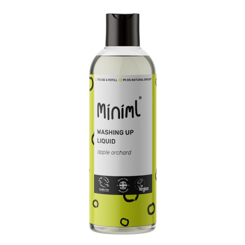 MINIML trauku mazgāšanas līdzeklis ar ābolu aromātu 500ml | Multum