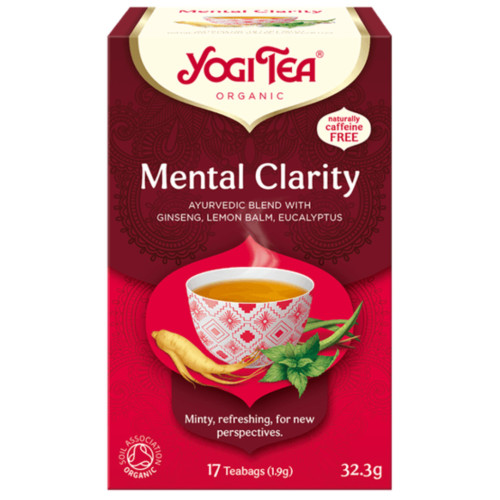 YOGI TEA Mental Clarity tēja 32.3g | Multum