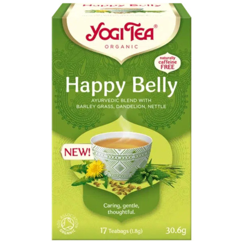 YOGI TEA Happy Belly tēja 30.6g | Multum