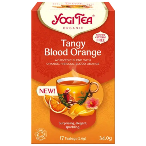 YOGI TEA Tangy Blood Orange tēja 34g | Multum