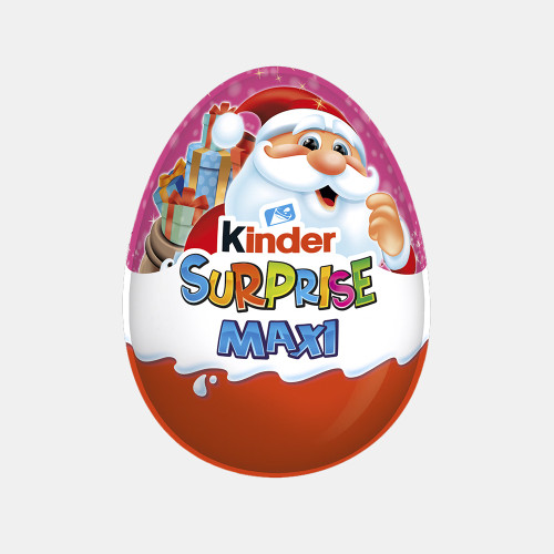 KINDER Surpise Maxi šokolādes ola meitenēm ar rotaļlietu 100g | Multum