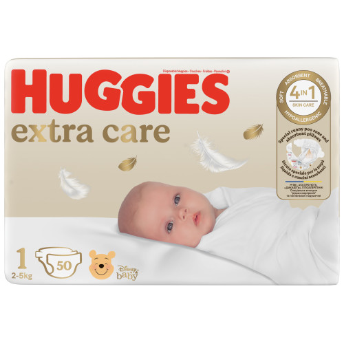 Huggies Elite Soft 1 (2-5kg) 50gb. | Multum