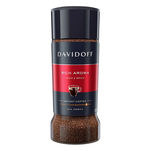 Davidoff Davidoff Rich Aroma šķīstošā kafija 100g | Multum