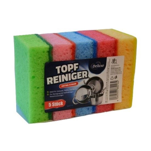 Deluxe Topfreiniger trauku švammītes x5 | Multum