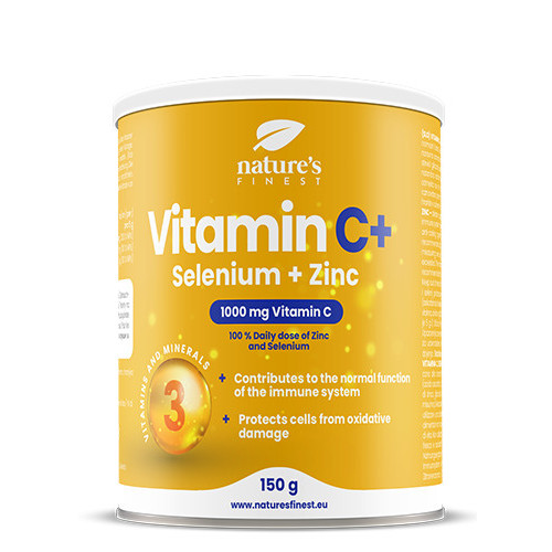 NATURE'S FINEST Vitamīns C+Selēns+Cinks 150g | Multum