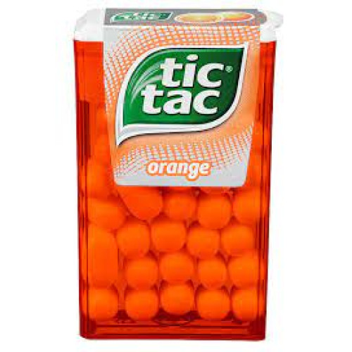 Ferrero Tic Tac Orange apelsīnu dražejas 18g | Multum