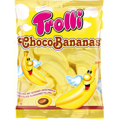 Trolli Choco Bananas konfektes 150g | Multum