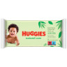 Drėgnos servetėlės Huggies Natural Care x56 | Multum
